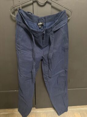 DKNYC Men's Dark Navy Drawstring Jogger Pants